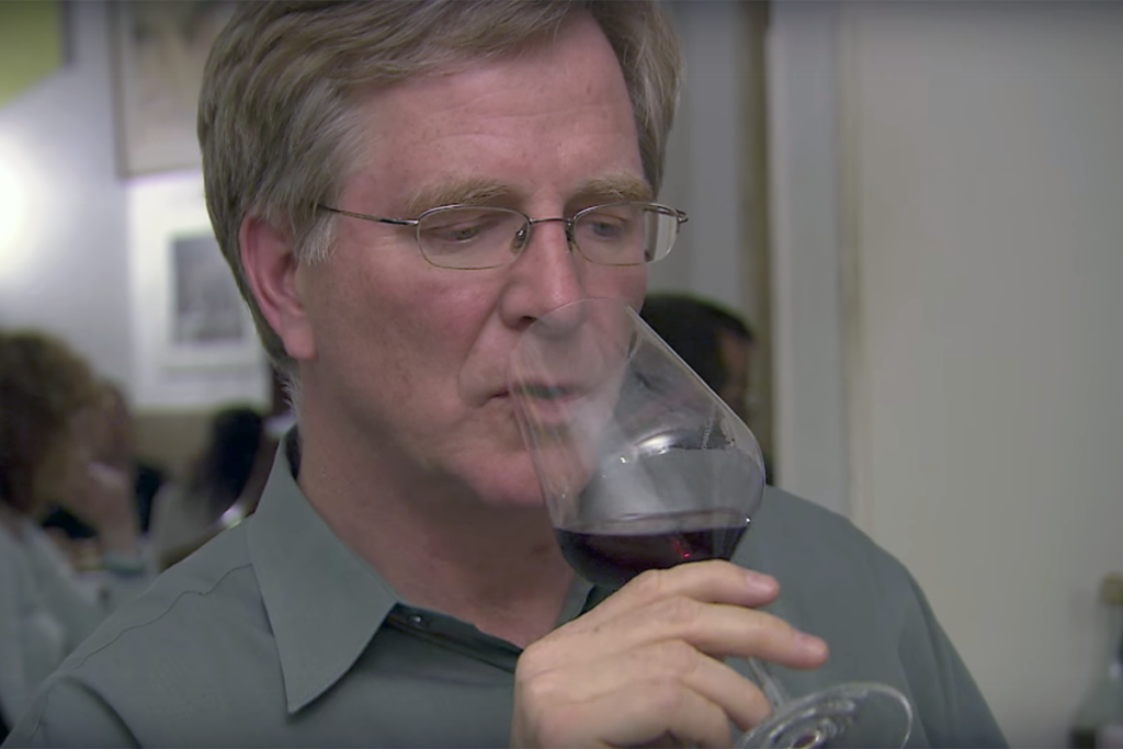 Rick Steves tasting Chianti wine - what to do in Chianti Siena Tuscany