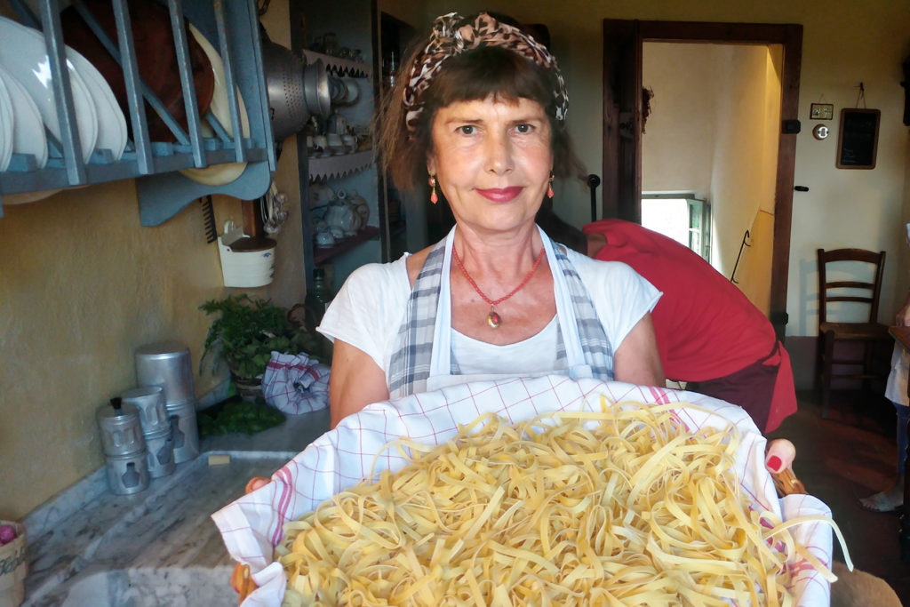 homemade pasta - Cooking classes in Chianti Siena Tuscany